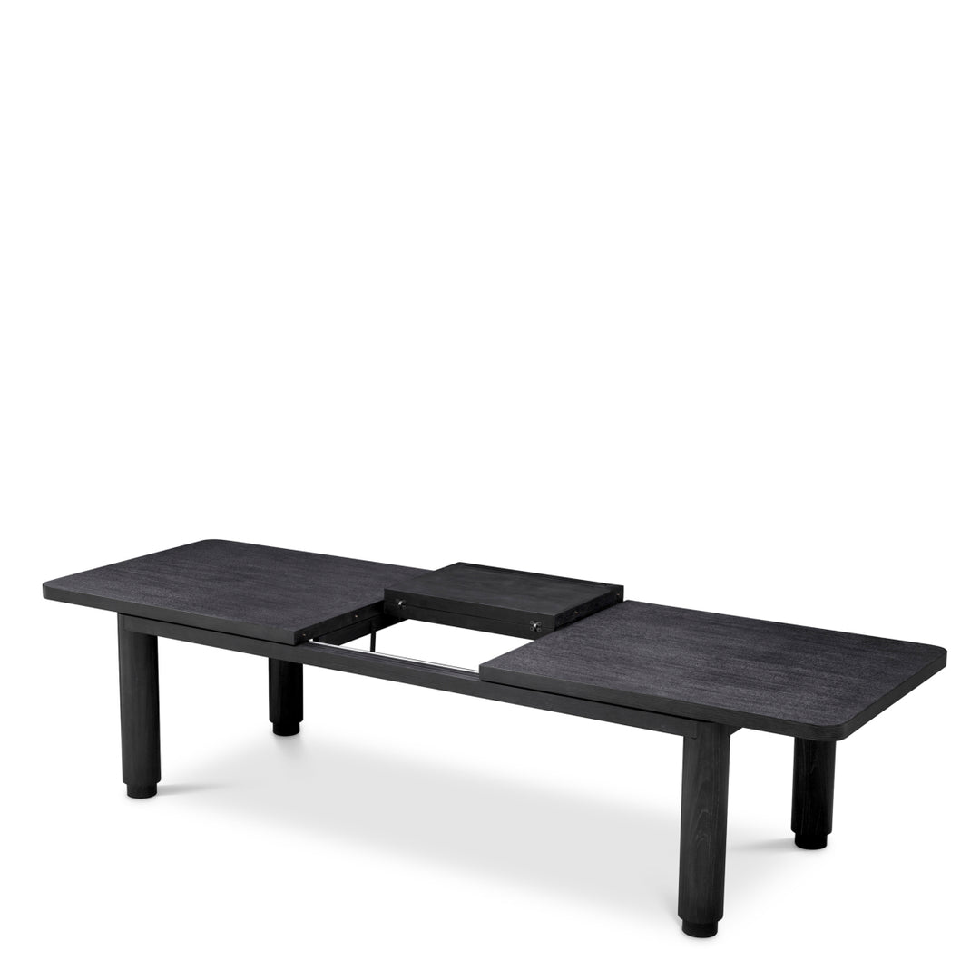 Extendable Dining Table - Atelier S - Charcoal Grey Oak
