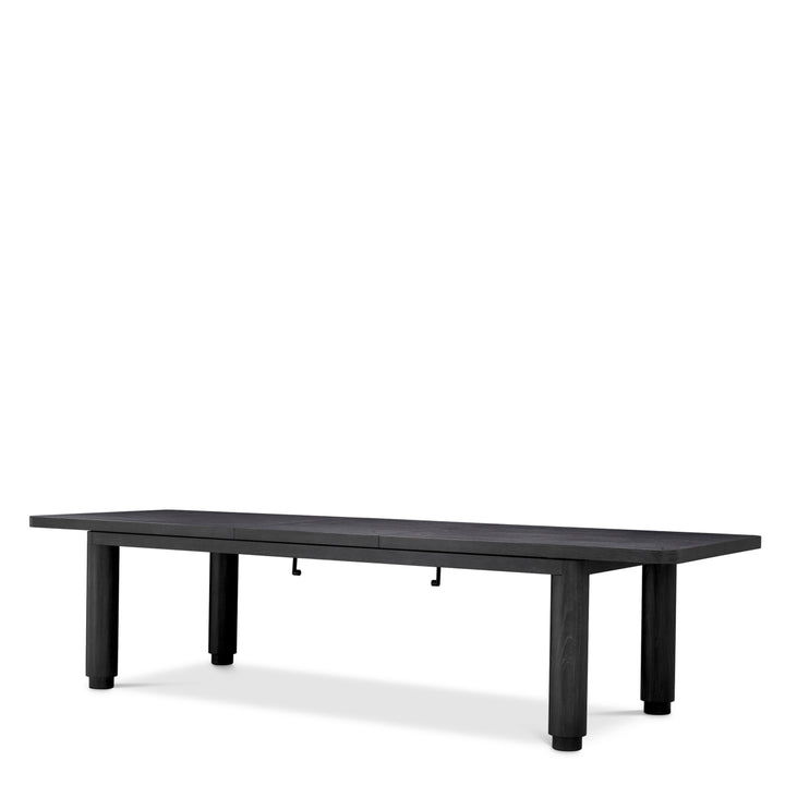 Extendable Dining Table - Atelier S - Charcoal Grey Oak