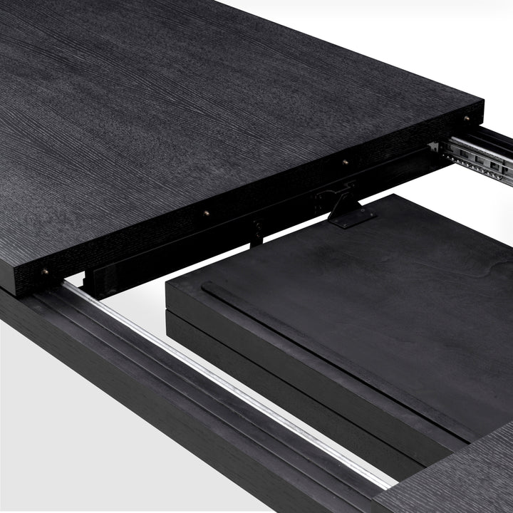 Extendable Dining Table - Atelier S - Charcoal Grey Oak