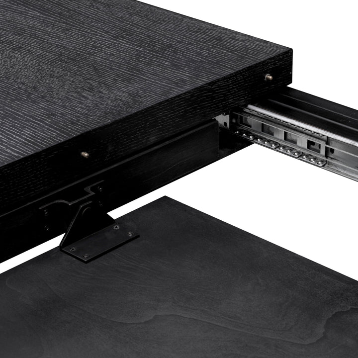 Extendable Dining Table - Atelier S - Charcoal Grey Oak