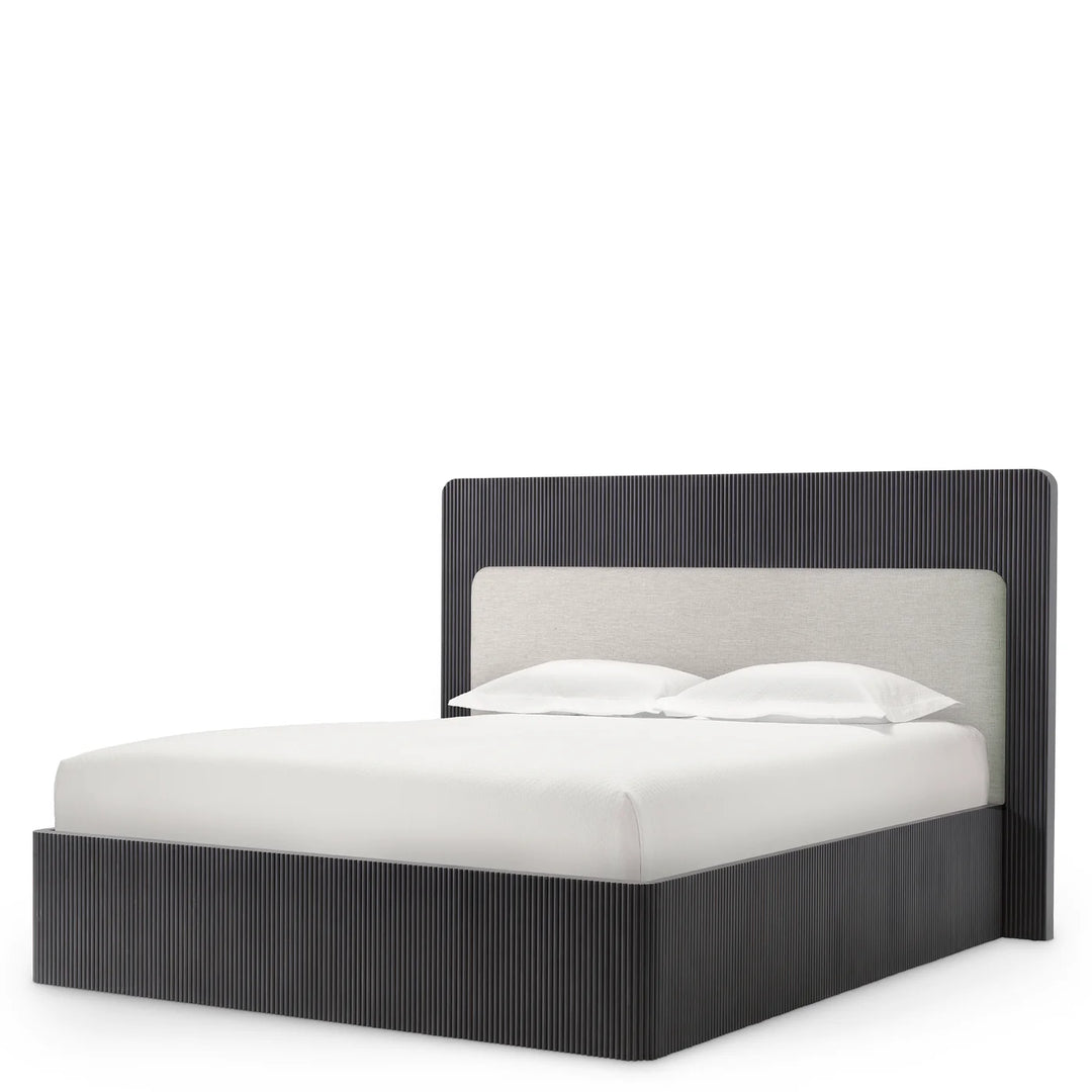 Bed Frame - Dimitrios - Charcoal grey