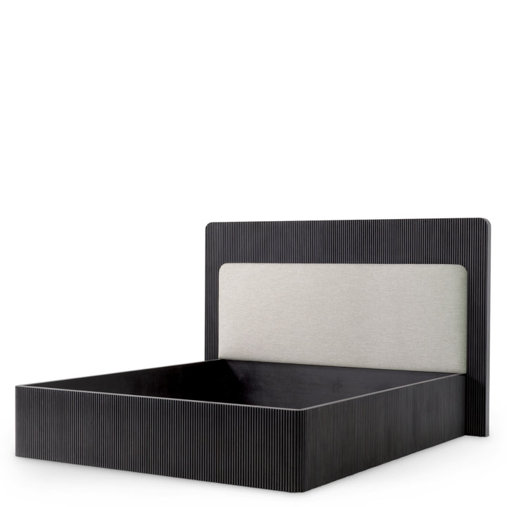 Bed Frame - Dimitrios - Charcoal grey