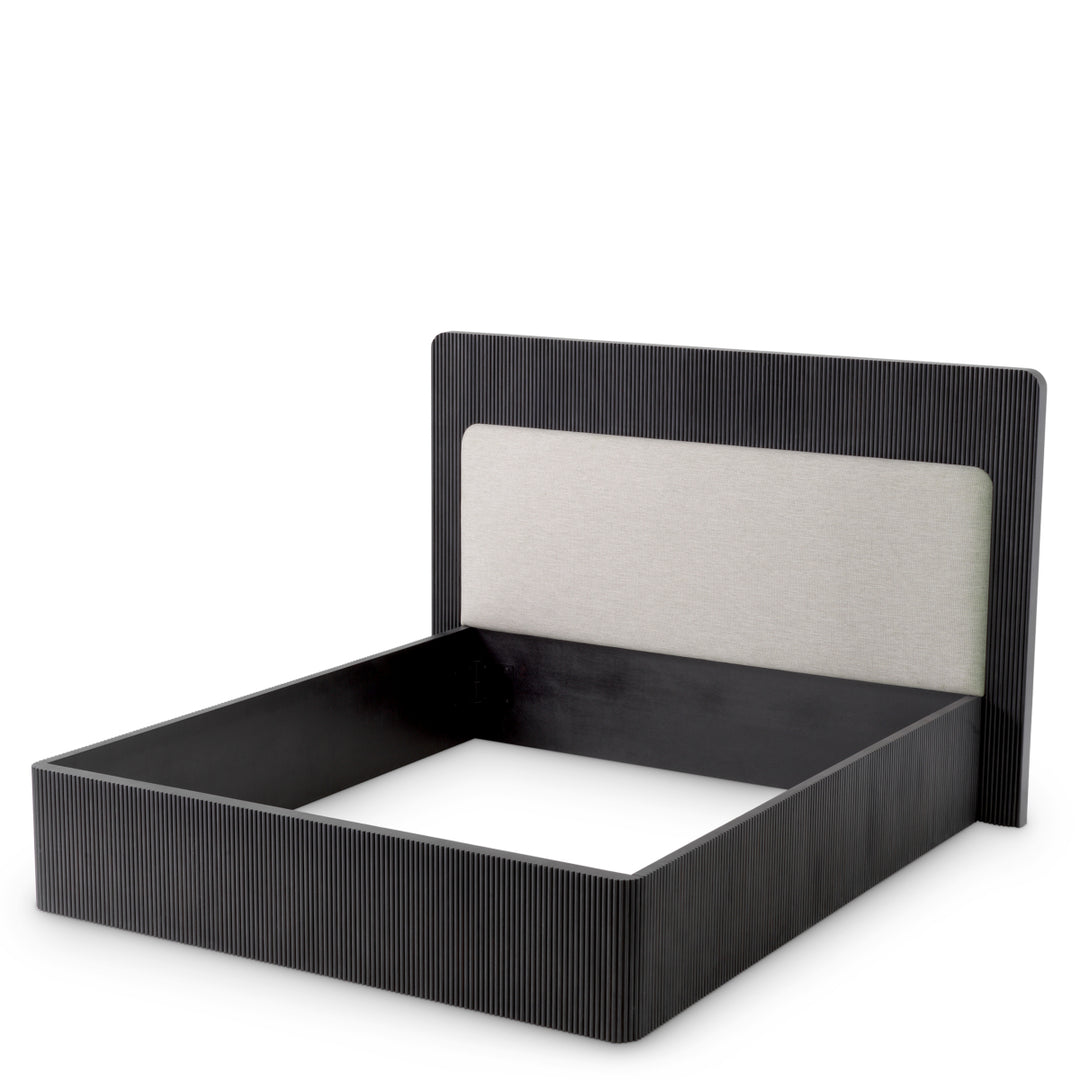Bed Frame - Dimitrios - Charcoal grey