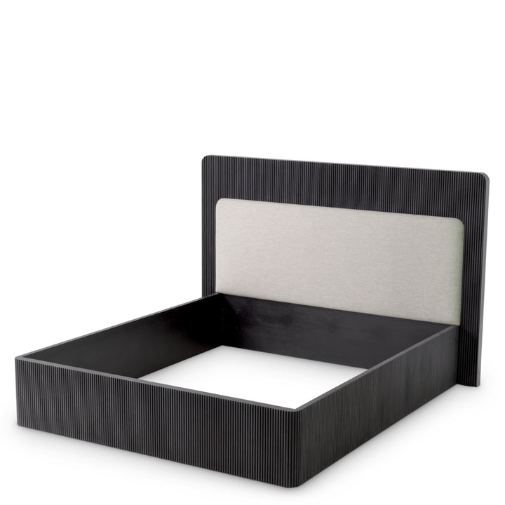 Bed Frame - Dimitrios - Charcoal grey