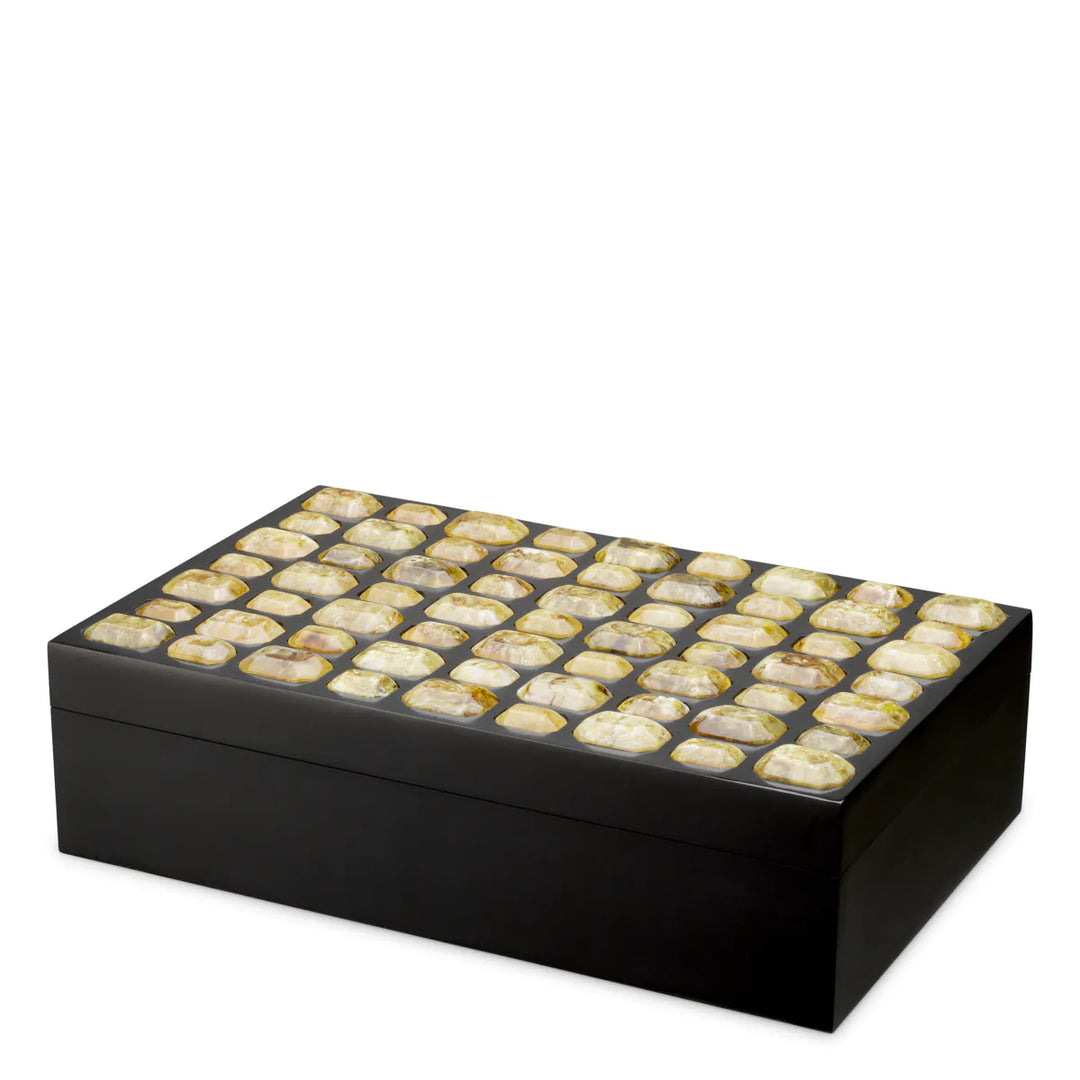 Box - Large - Lucida - Faux Amber