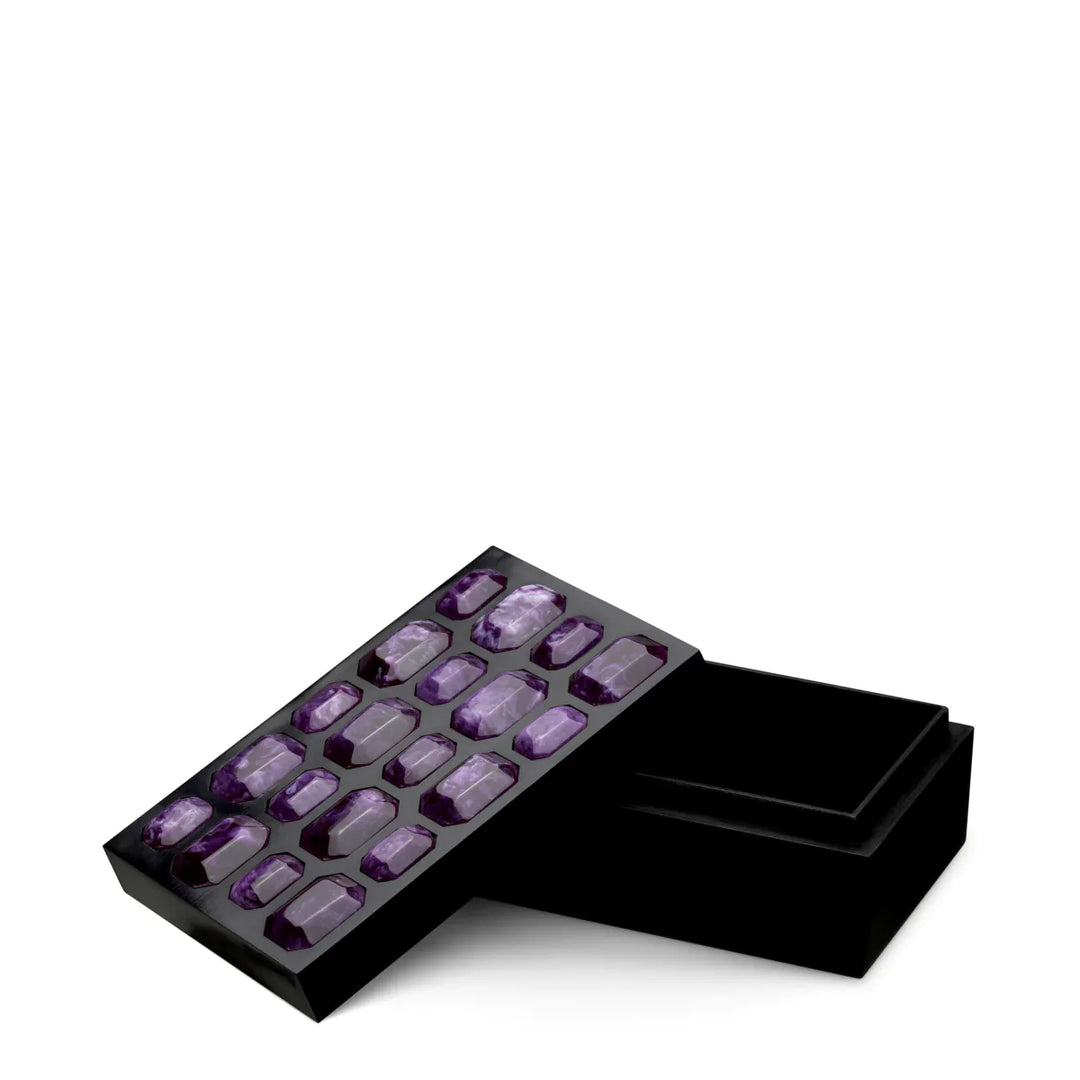 Box - Small - Lucida - Faux Amethyst