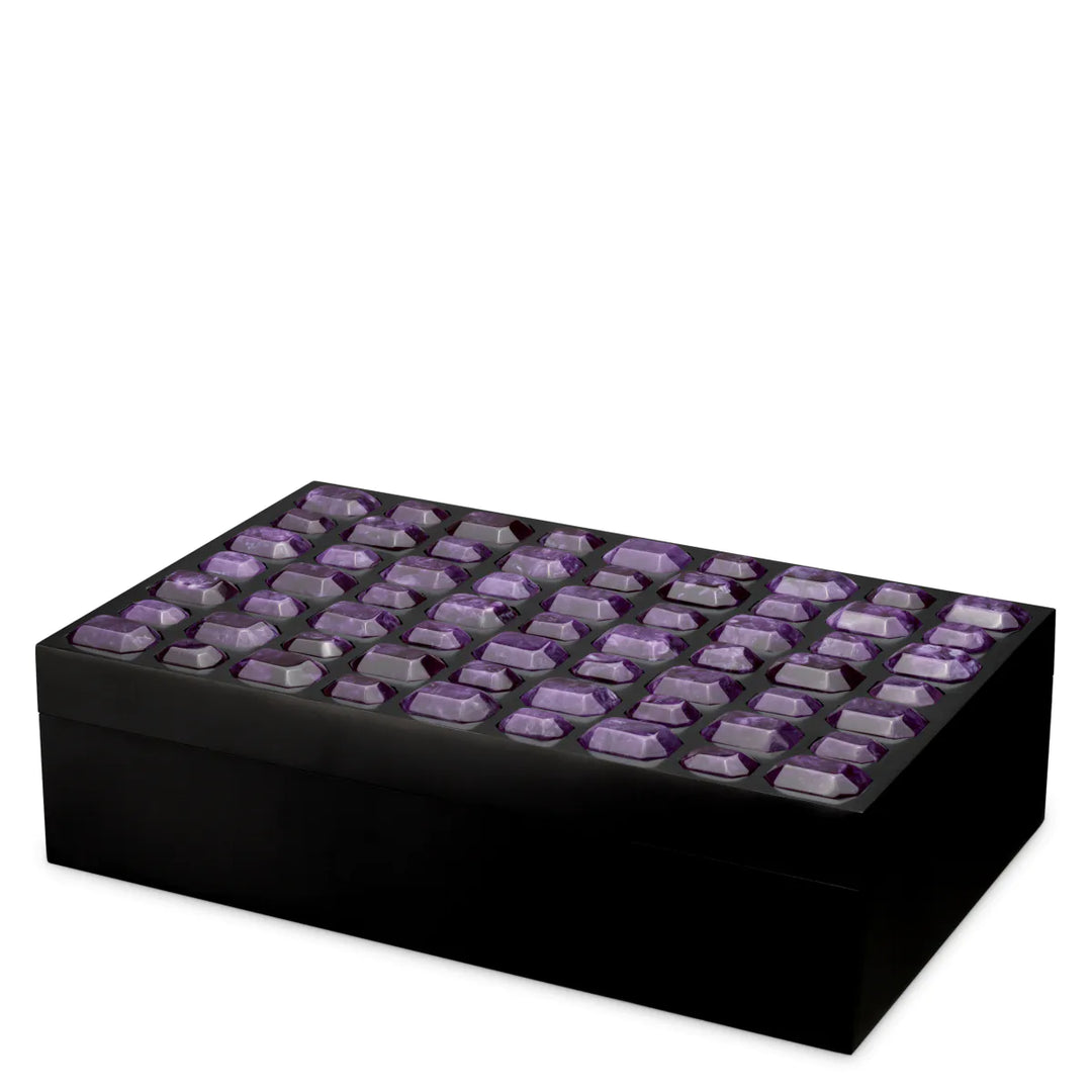 Box - Large - Lucida - Faux Amethyst