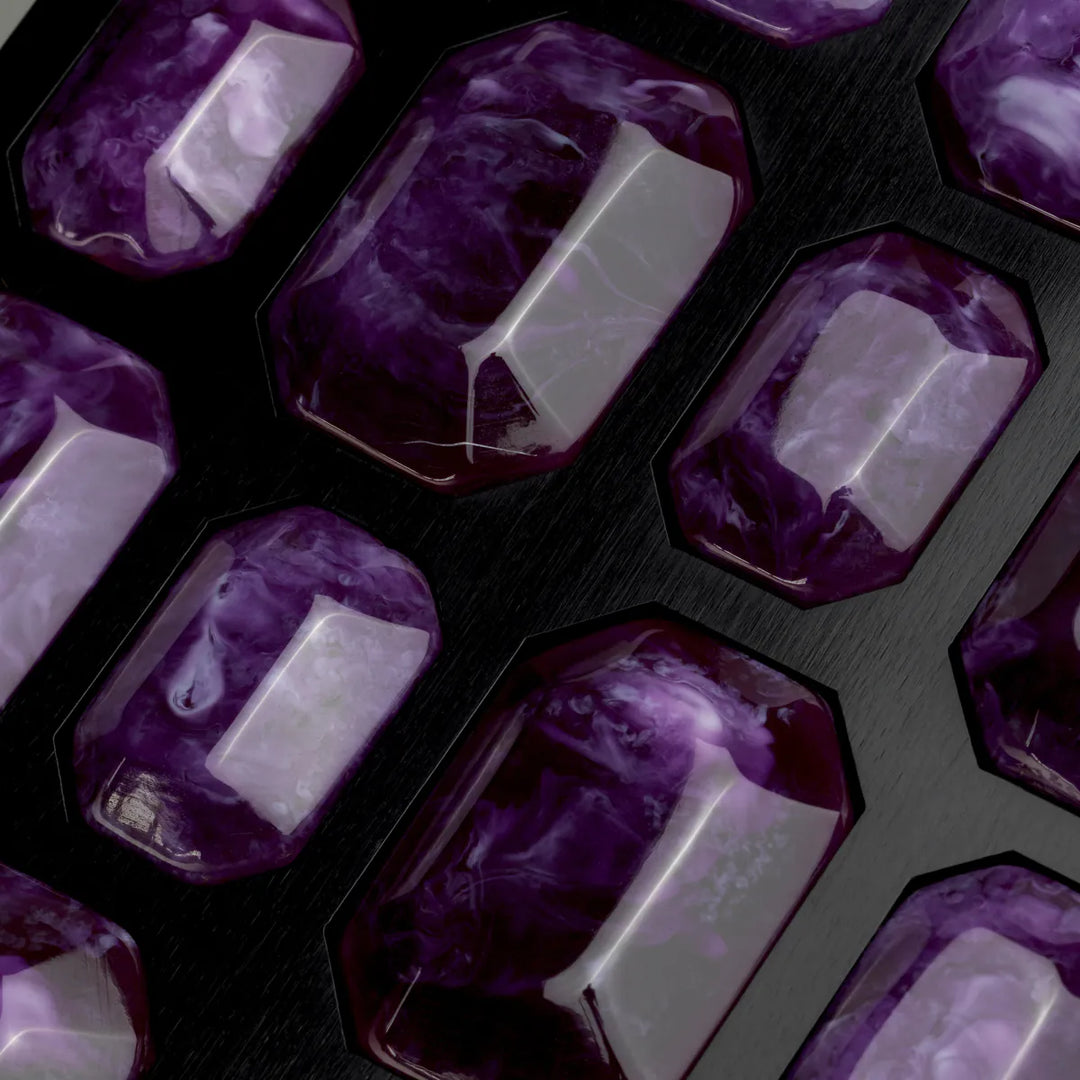 Box - Large - Lucida - Faux Amethyst