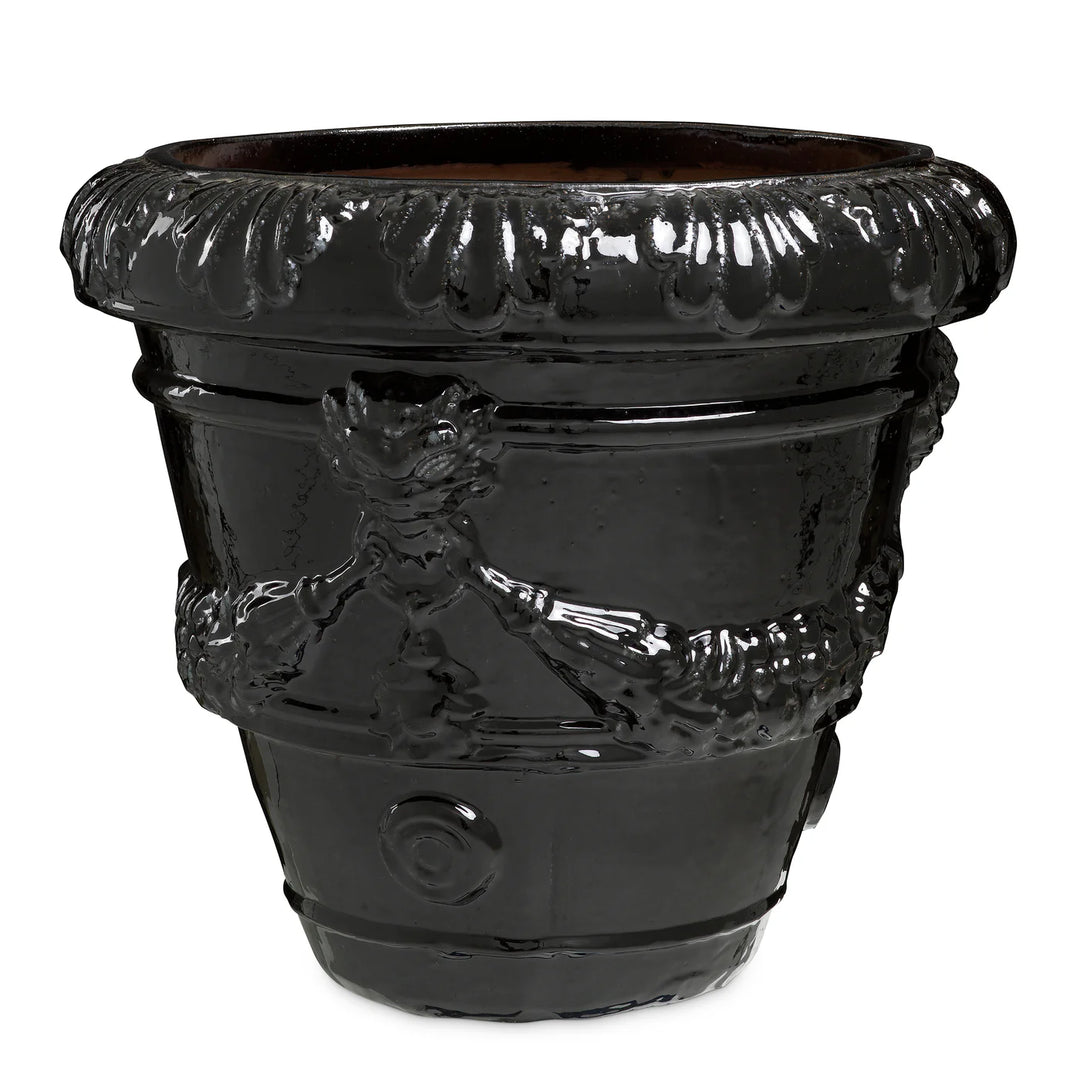 Outdoor Planter - Toulon - Black finish