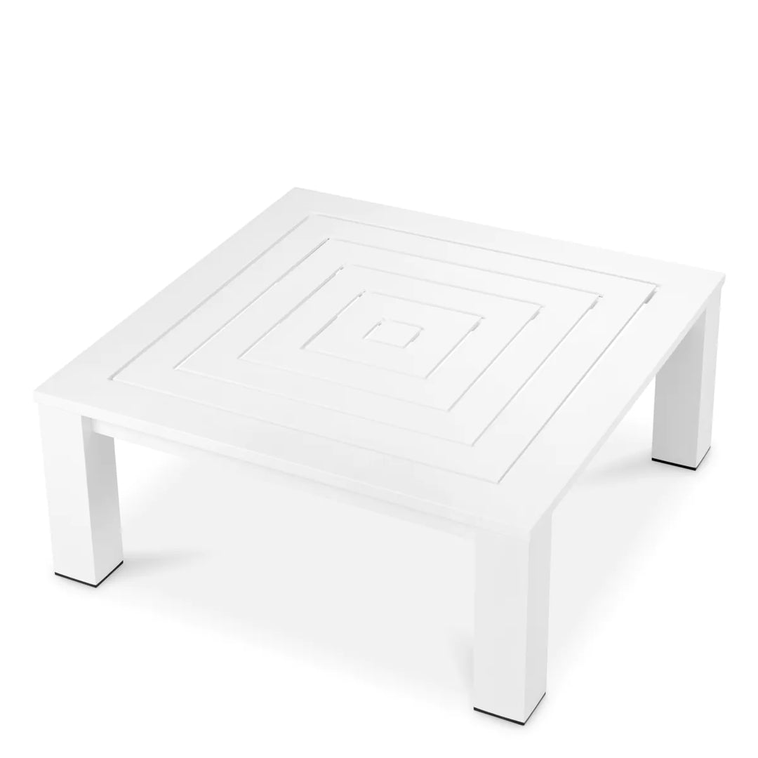 Outdoor Coffee Table - Vistamar - Matte White