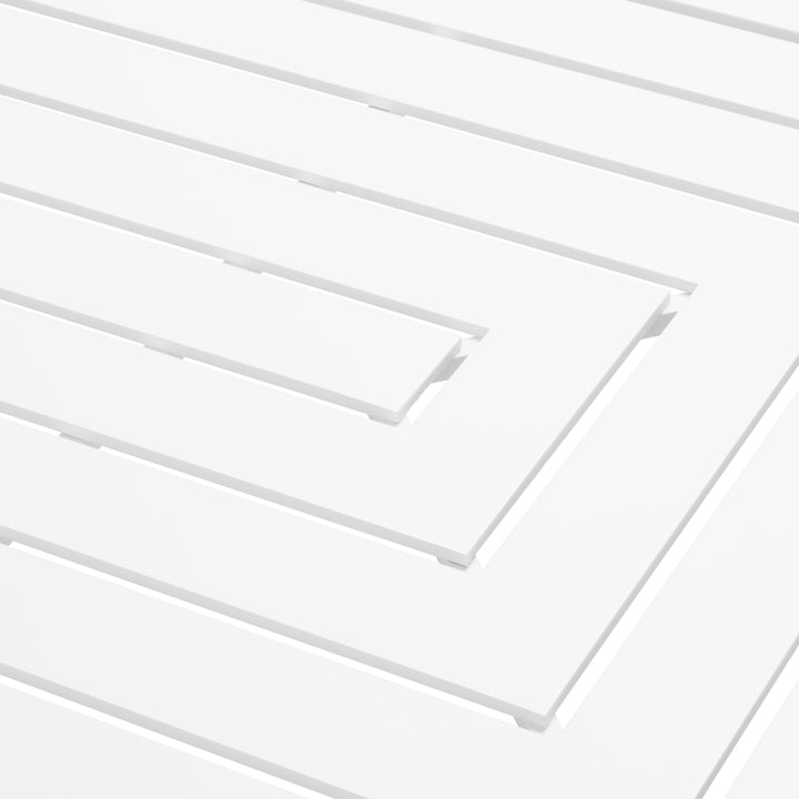 Outdoor Dining Table - Vistamar matte - White