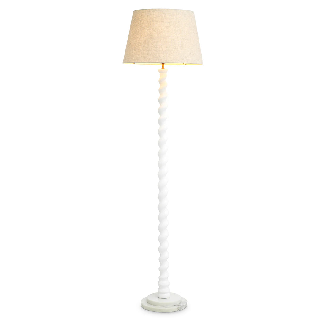 Floor Lamp - Massimo - Piano white finish