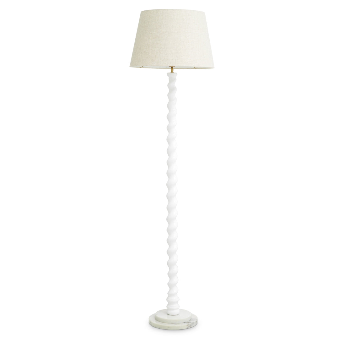 Floor Lamp - Massimo - Piano white finish