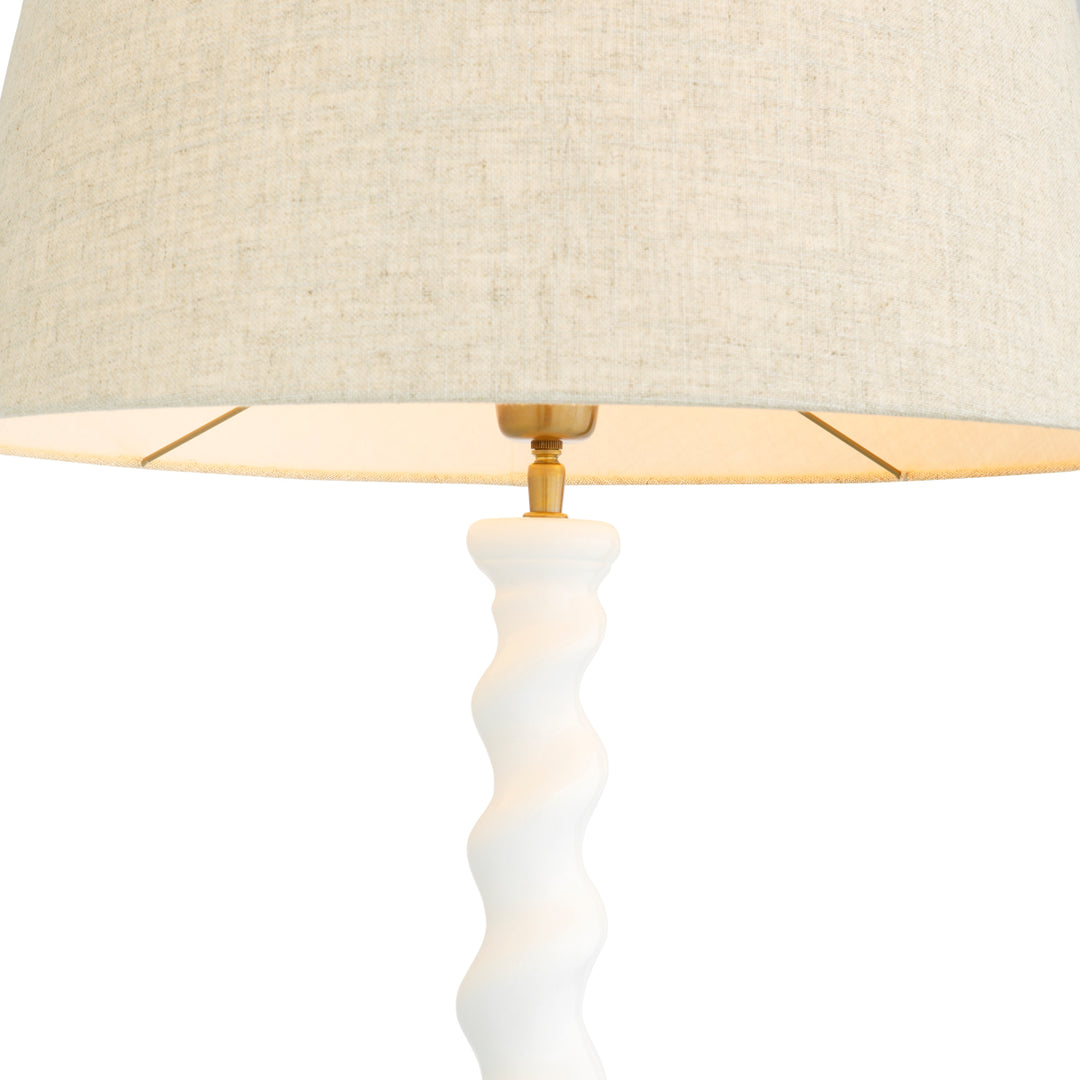 Floor Lamp - Massimo - Piano white finish