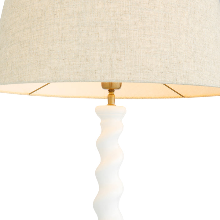 Floor Lamp - Massimo - Piano white finish
