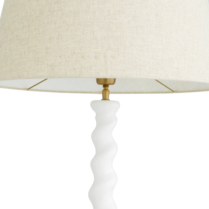 Floor Lamp - Massimo - Piano white finish