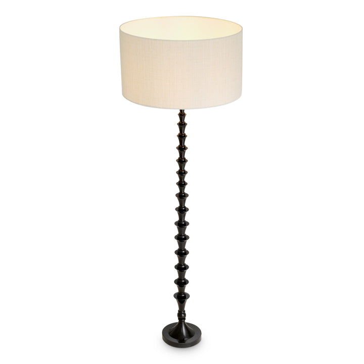 Floor Lamp - Arabella -  Piano black finish