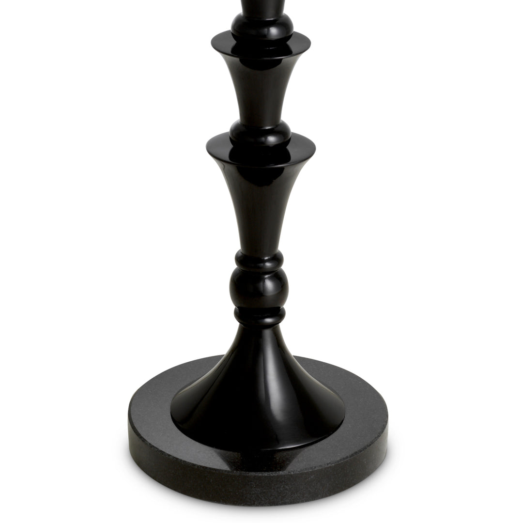 Floor Lamp - Arabella -  Piano black finish