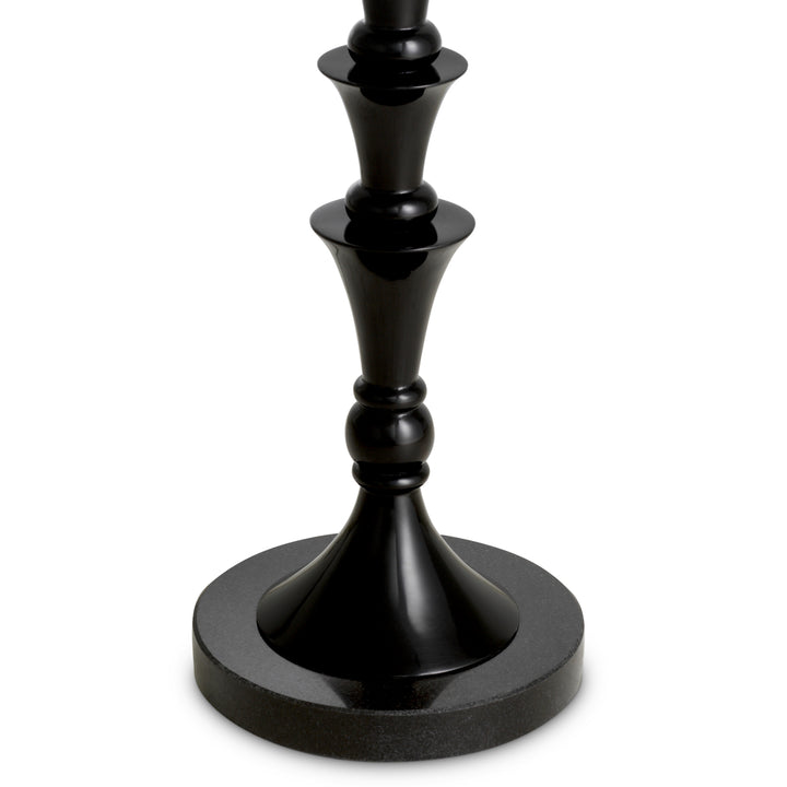 Floor Lamp - Arabella -  Piano black finish