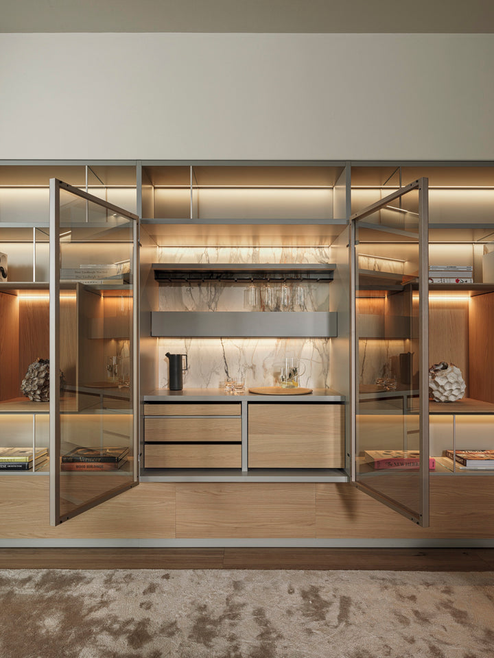Living systems and bookshelves  - 505 UP System - By Nicola Gallizia