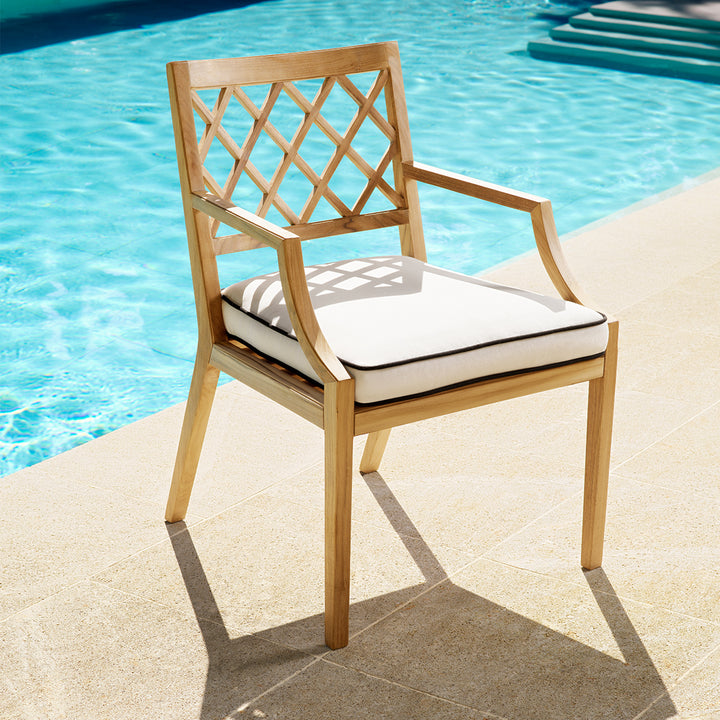 Outdoor Dining Chair - Paladium with arm
