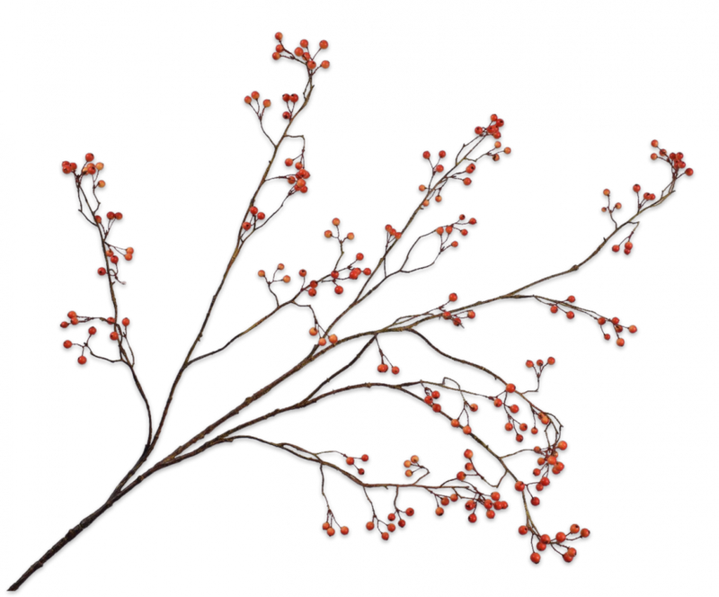 Berry Branch - Achéne Orange - 133cm