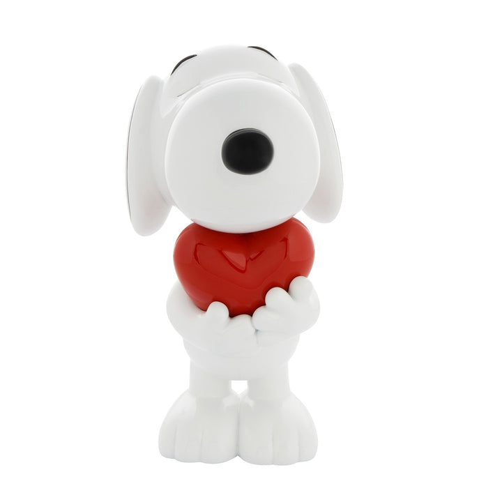 Snoopy Heart - White Red & Black - Large