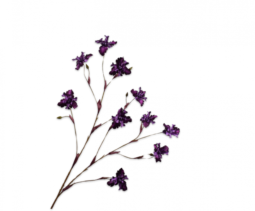 Iris Branch - Mid Night Purple - 125cm