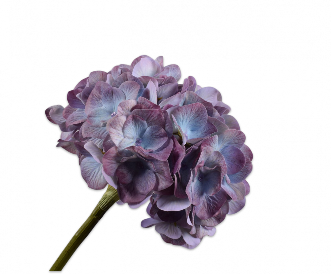 Hydrangea Stem - Sapphire Purple - 48cm