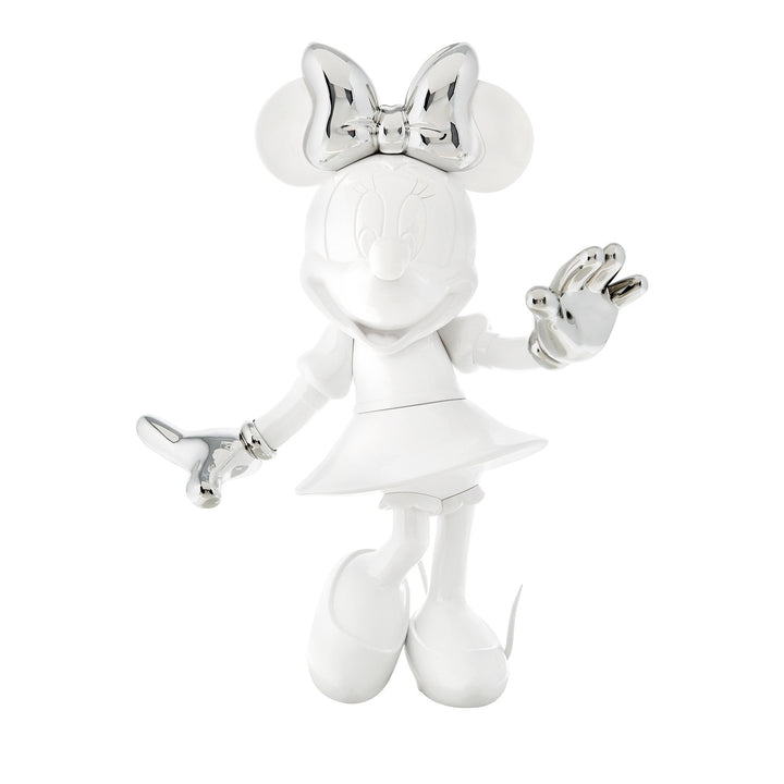 Minnie - Welcome Bicolor - White & Silver Medium