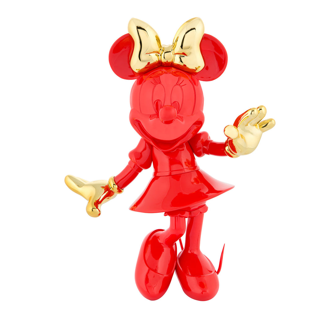 Minnie - Welcome Bicolor - Red & Gold Large