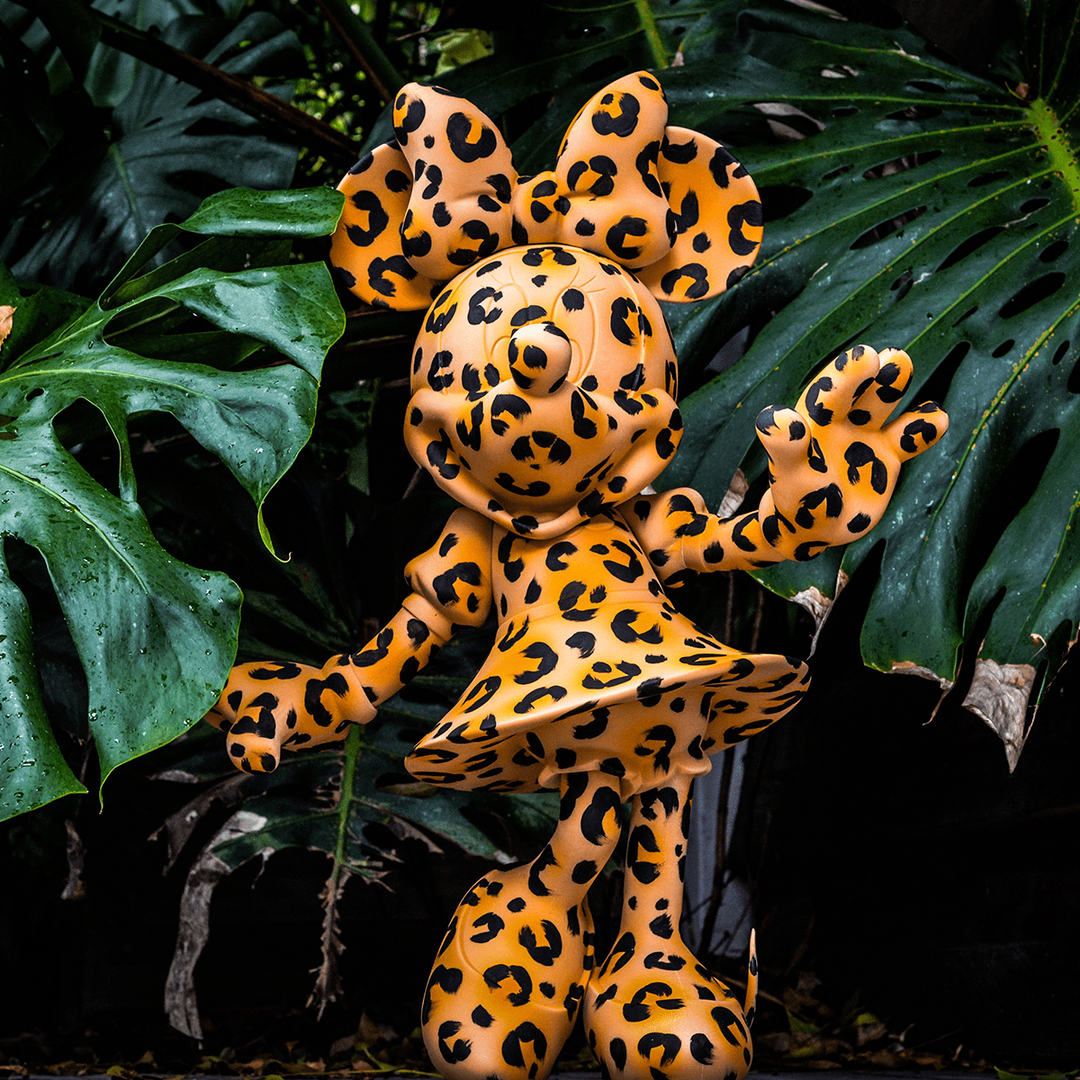 Minnie Welcome - Leopard - Medium