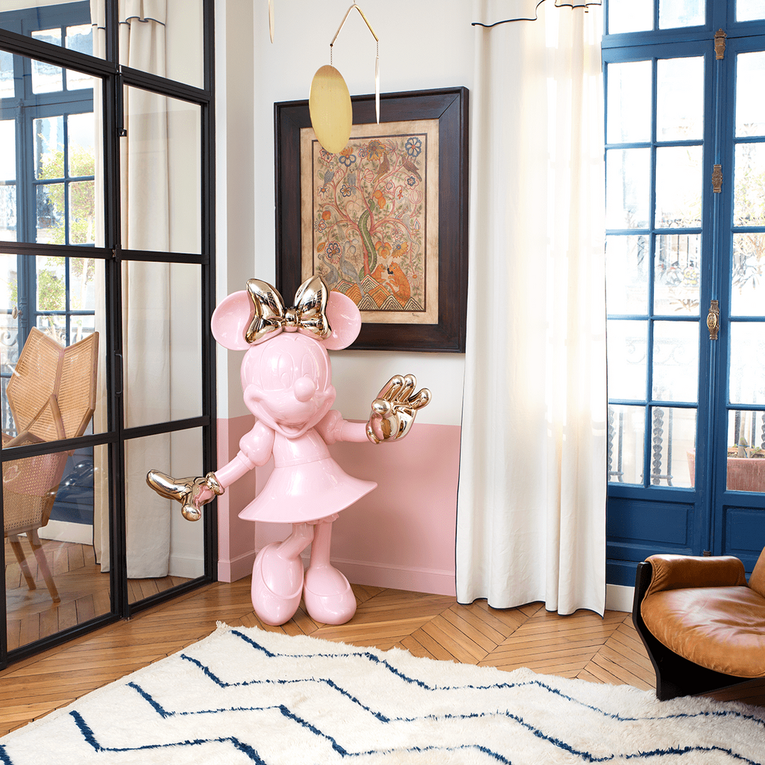 Minnie - Welcome Bicolor - Pink & Gold Large