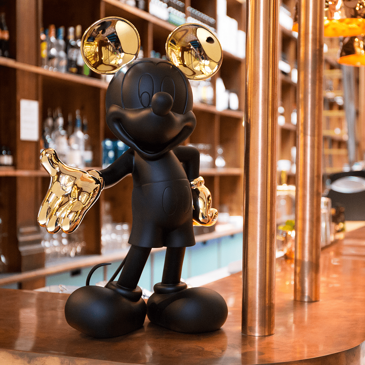 Mickey Welcome - Bicolore - Black & Gold Medium