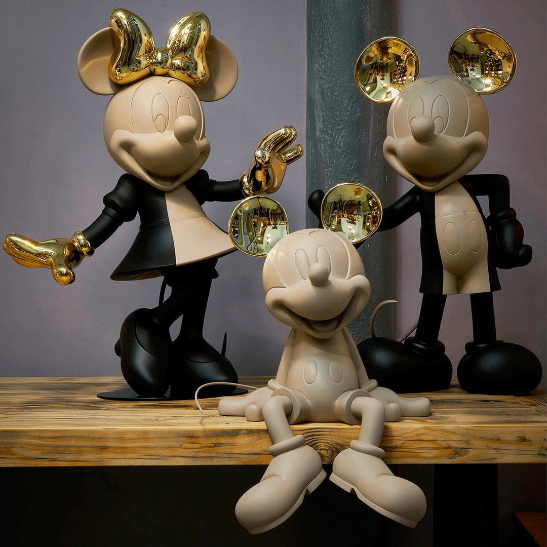 Mickey - Take 2 Gold & Taupe - Medium