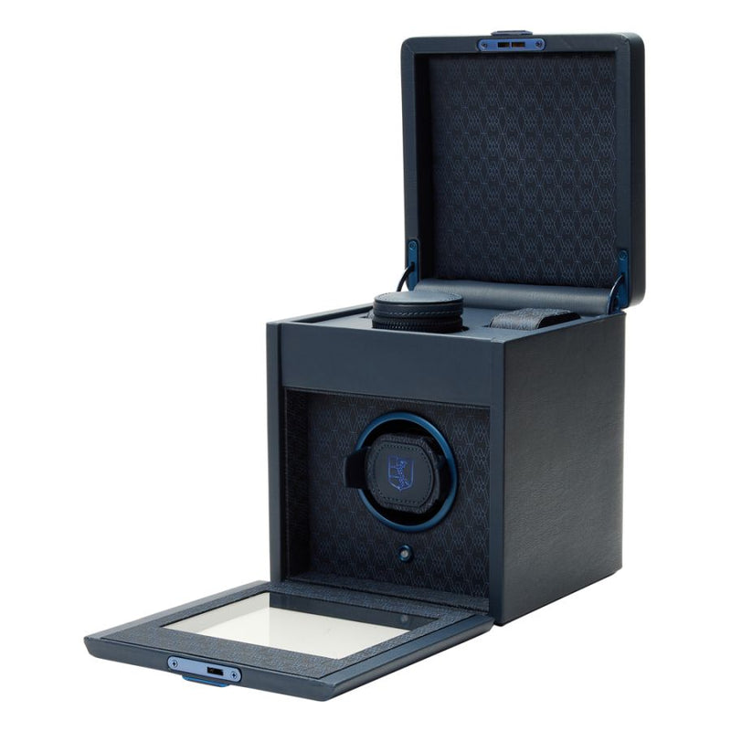 Watch Winder - Earth Single - Midnight Blue