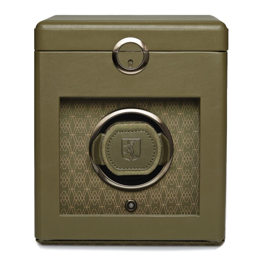 Watch Winder - Earth Single - Olive