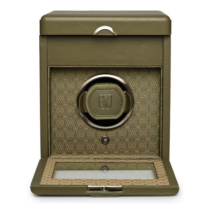 Watch Winder - Earth Single - Olive