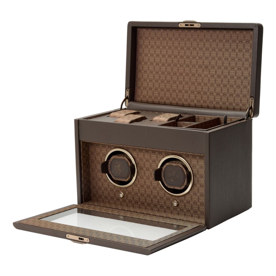 Watch Winder - Earth Double - Coffee