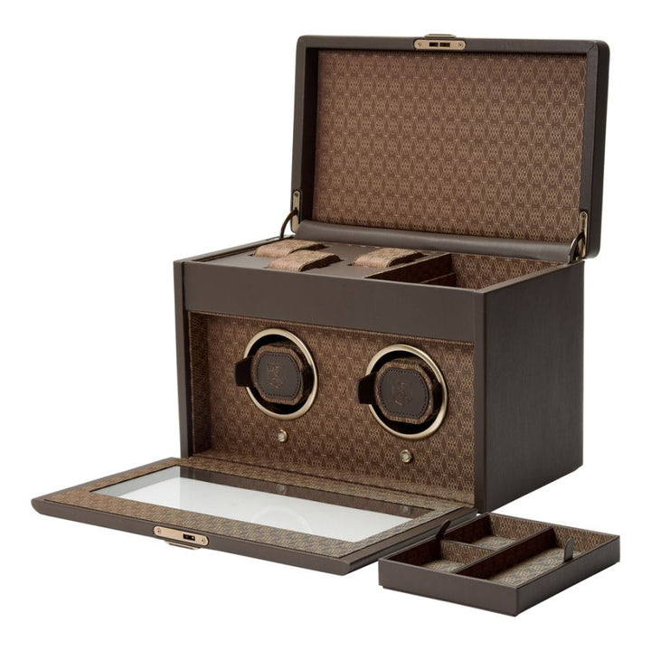 Watch Winder - Earth Double - Coffee