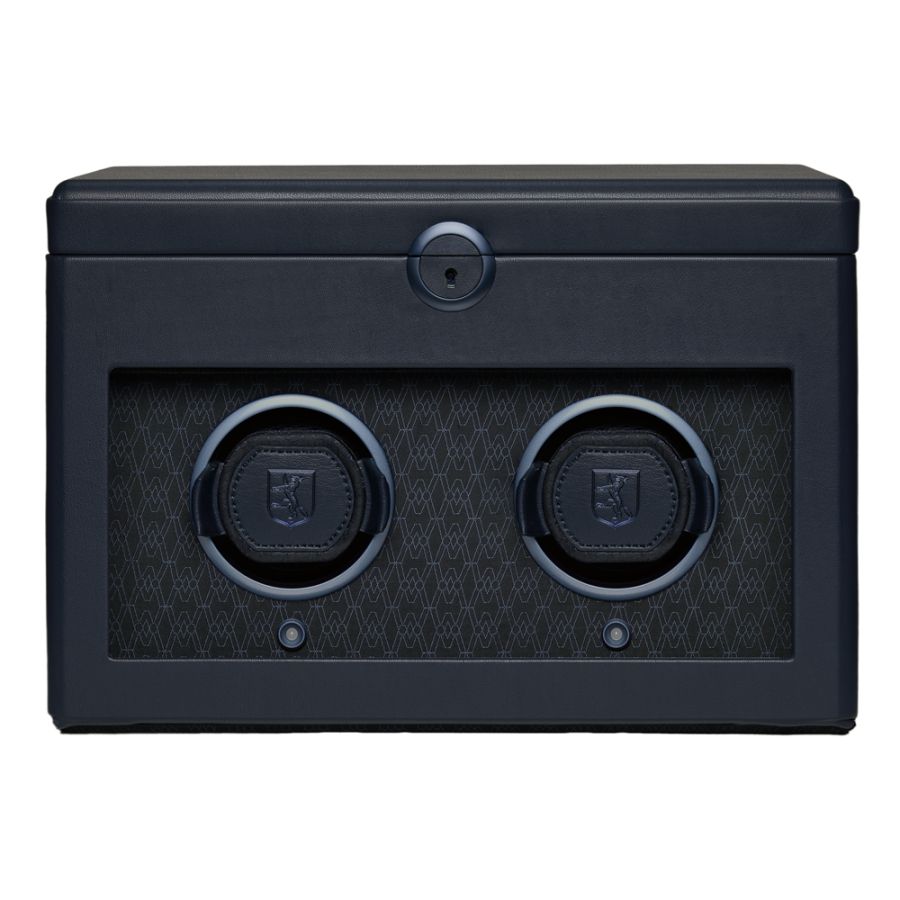 Watch Winder - Earth Double - Midnight Blue