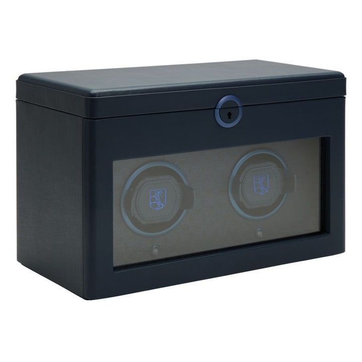 Watch Winder - Earth Double - Midnight Blue