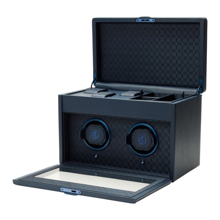 Watch Winder - Earth Double - Midnight Blue