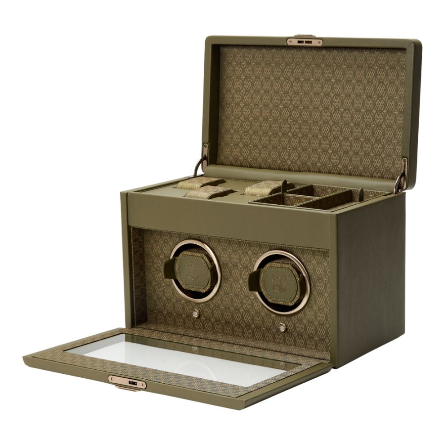 Watch Winder - Earth Double - Olive