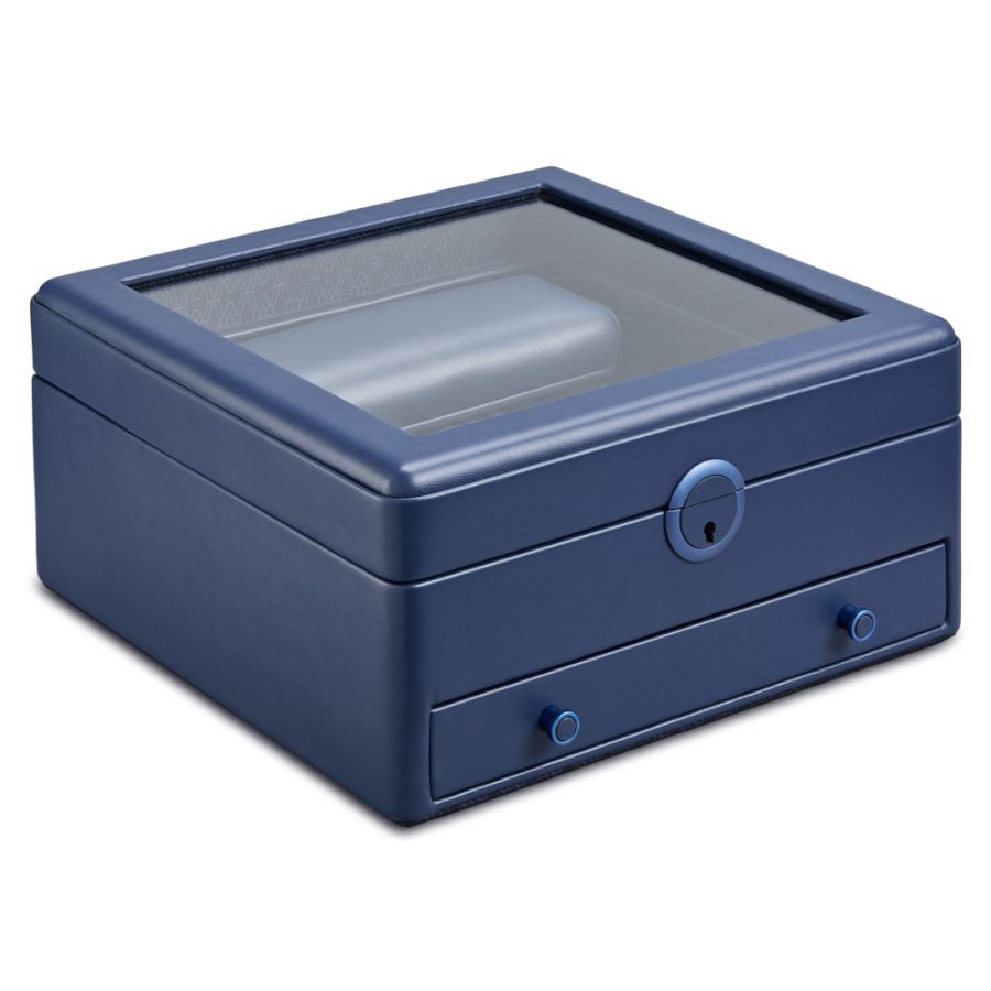 Watch Box - Earth Stand - Midnight Blue