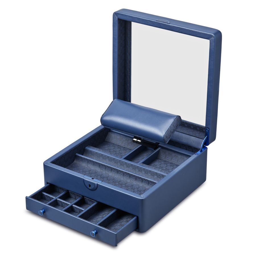 Watch Box - Earth Stand - Midnight Blue