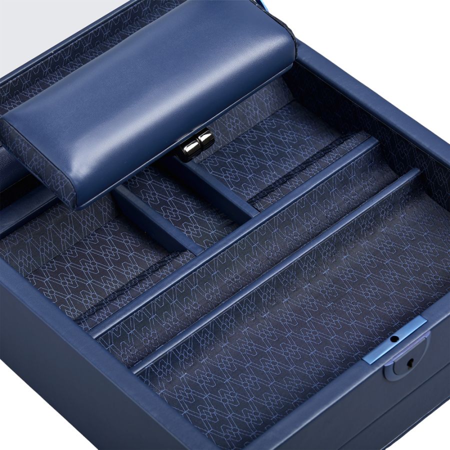 Watch Box - Earth Stand - Midnight Blue