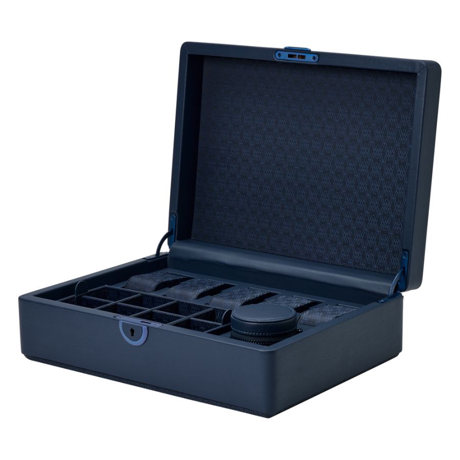 Watch Box - Earth 5 Piece - Midnight Blue - With Storage