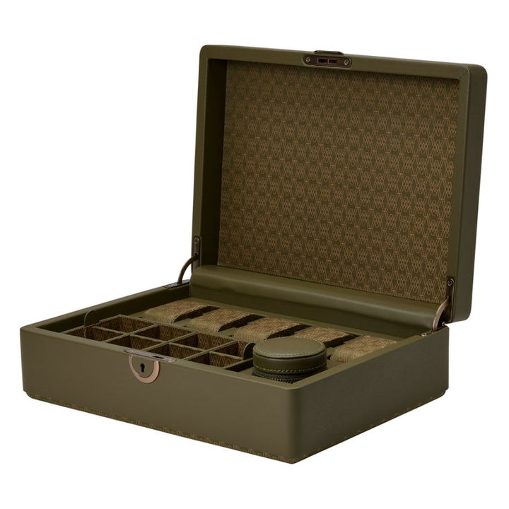 Watch Box - Earth 5 Piece - Olive - With Storage