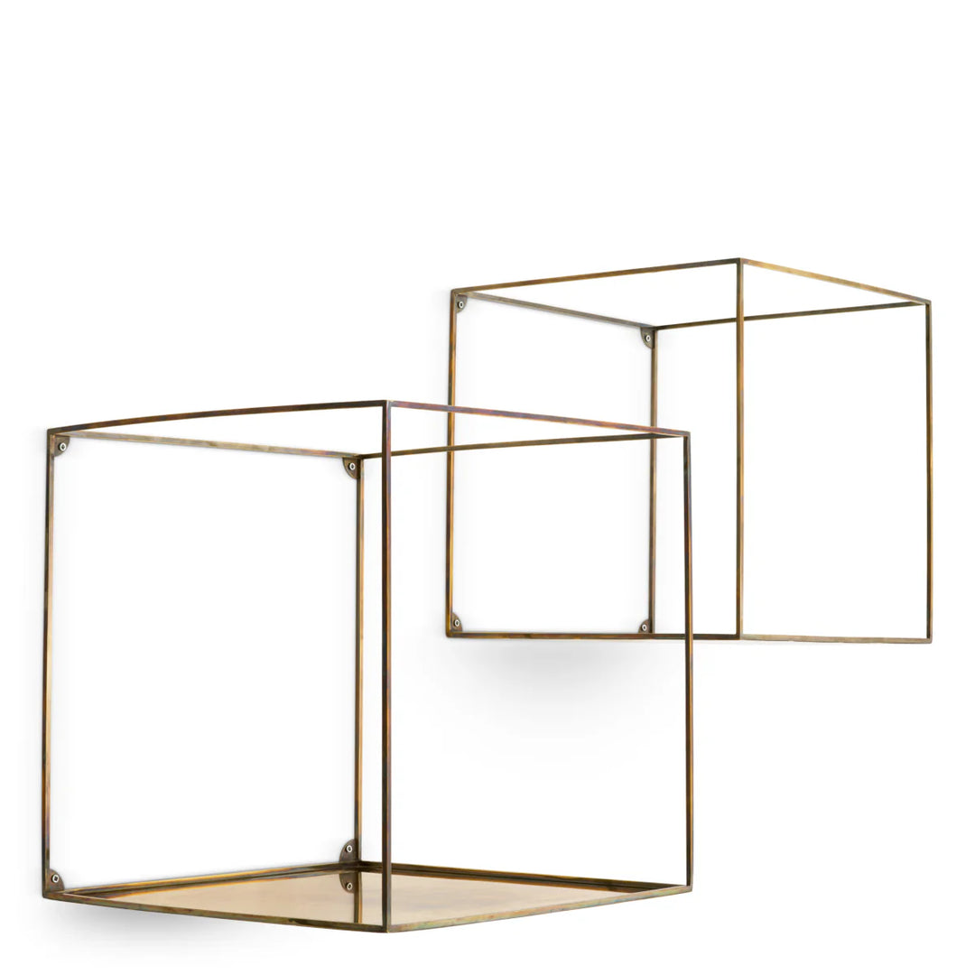 Wall Rack Deco square - Set of 2